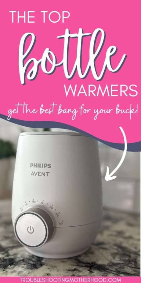 Best bottle warmer for your baby pin image of Philips Avent Fast bottle warmer.