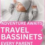 baby sleeping. best travel bassinet.