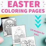 Cute Easter Coloring pages printable